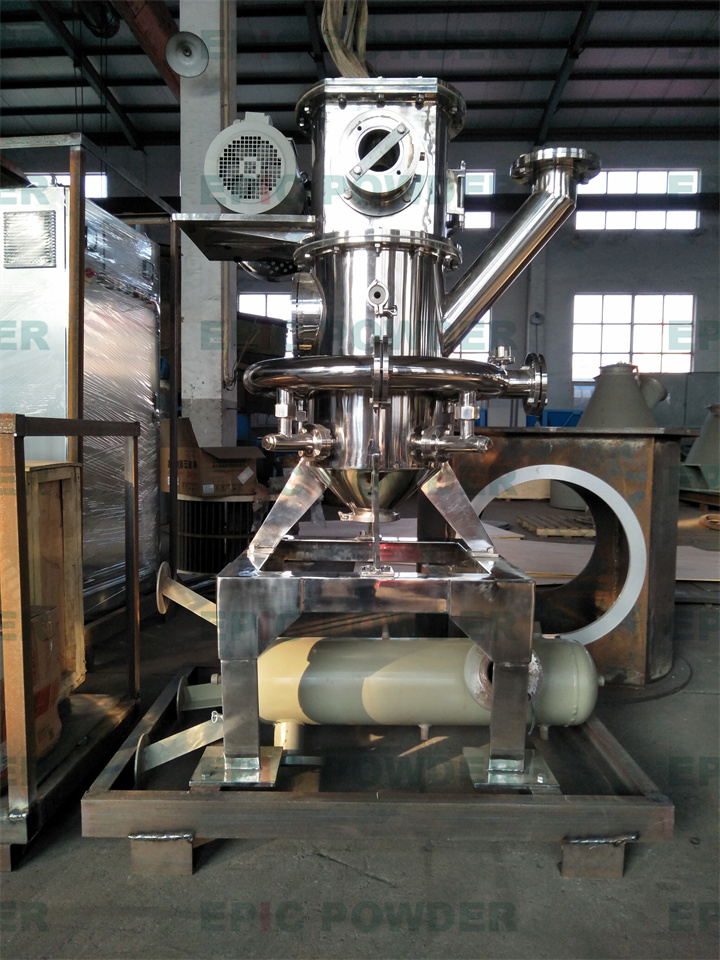 實驗型對噴式氣流粉碎機