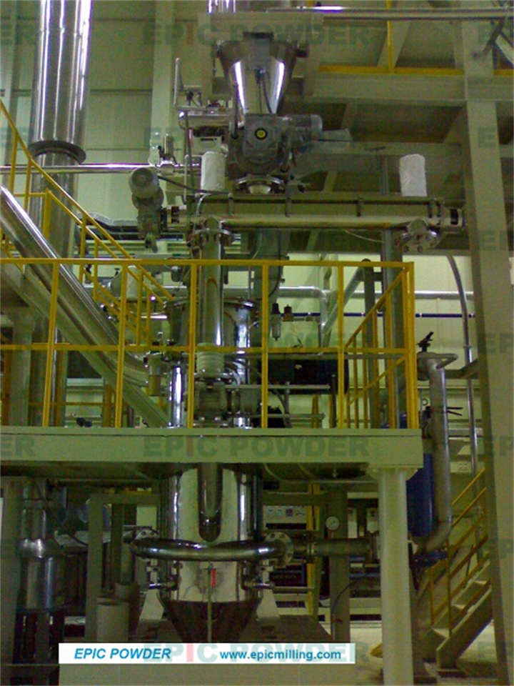 小型流化床氣流粉碎機