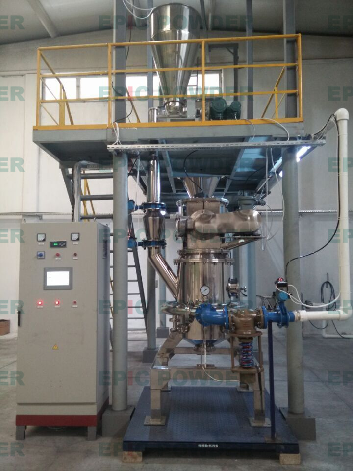 小產(chǎn)量流化床氣流粉碎機