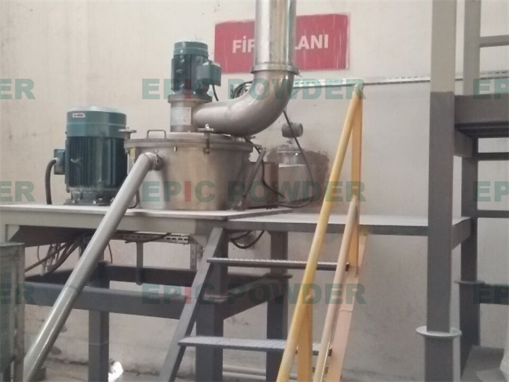 實驗型流化床氣流磨