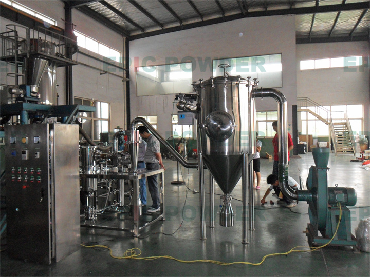 大產(chǎn)量扁平式氣流粉碎機