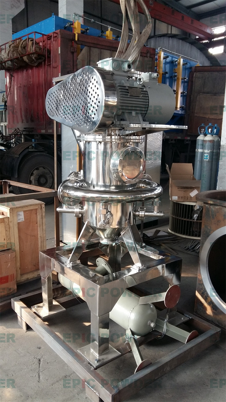 實(shí)驗(yàn)室對噴式氣流粉碎機(jī)